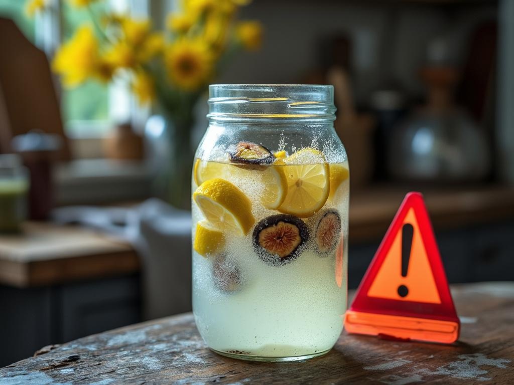 kéfir de fruit danger