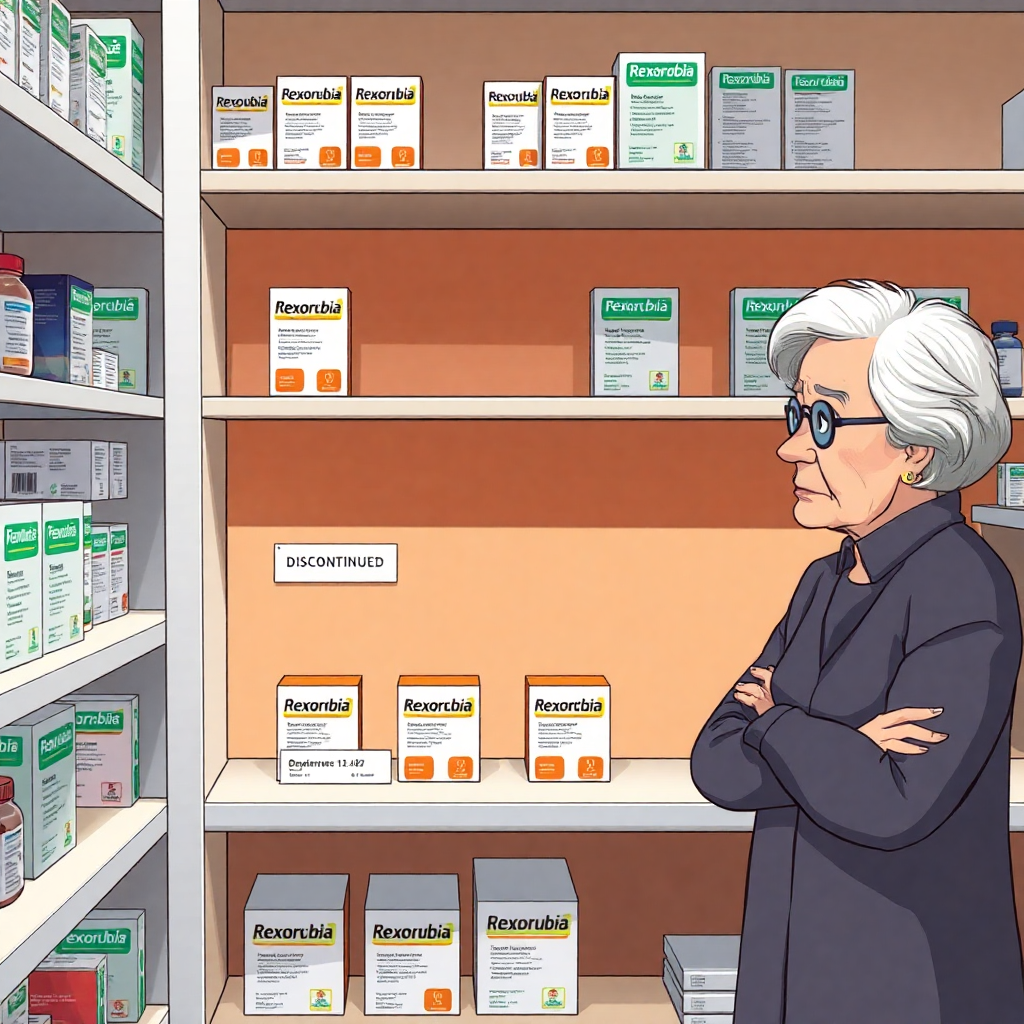 rexorubia retiré du marché pourquoi