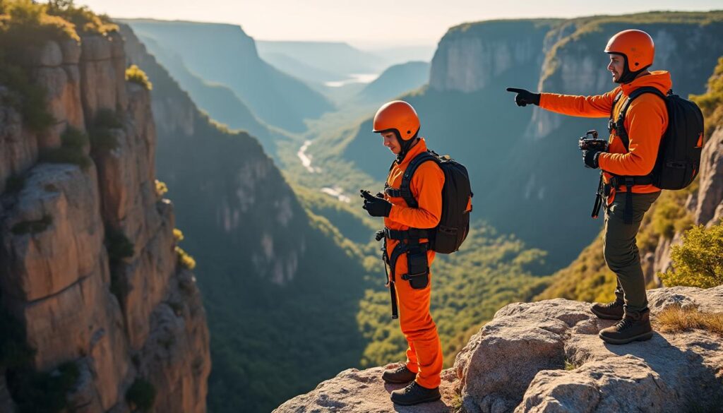 découvrez notre guide complet pour débuter le base jumping en toute sécurité. conseils pratiques, équipements essentiels et techniques pour profiter pleinement de ce sport extrême.