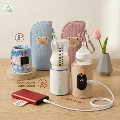 Chauffe biberons nomade de bébé nomade