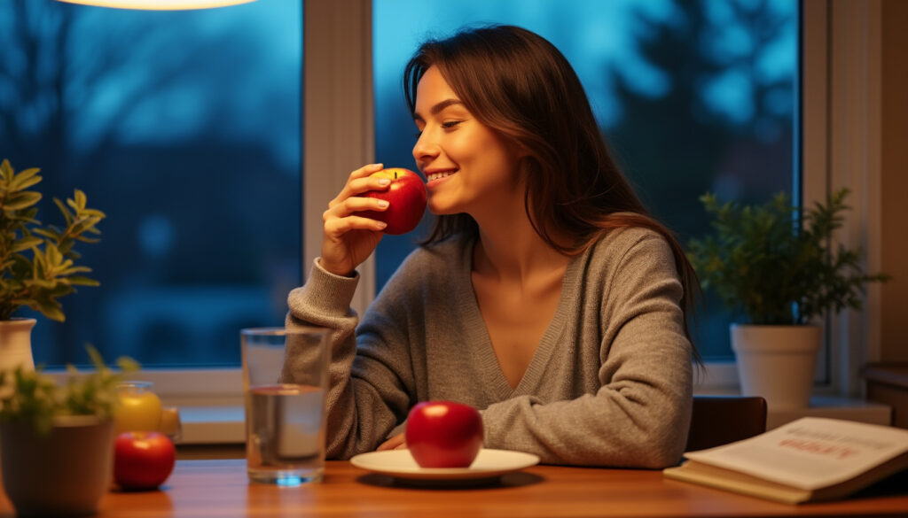découvrez les bienfaits de manger une pomme le soir pour maigrir, ainsi que des conseils pratiques pour intégrer ce fruit dans votre alimentation et favoriser la perte de poids.