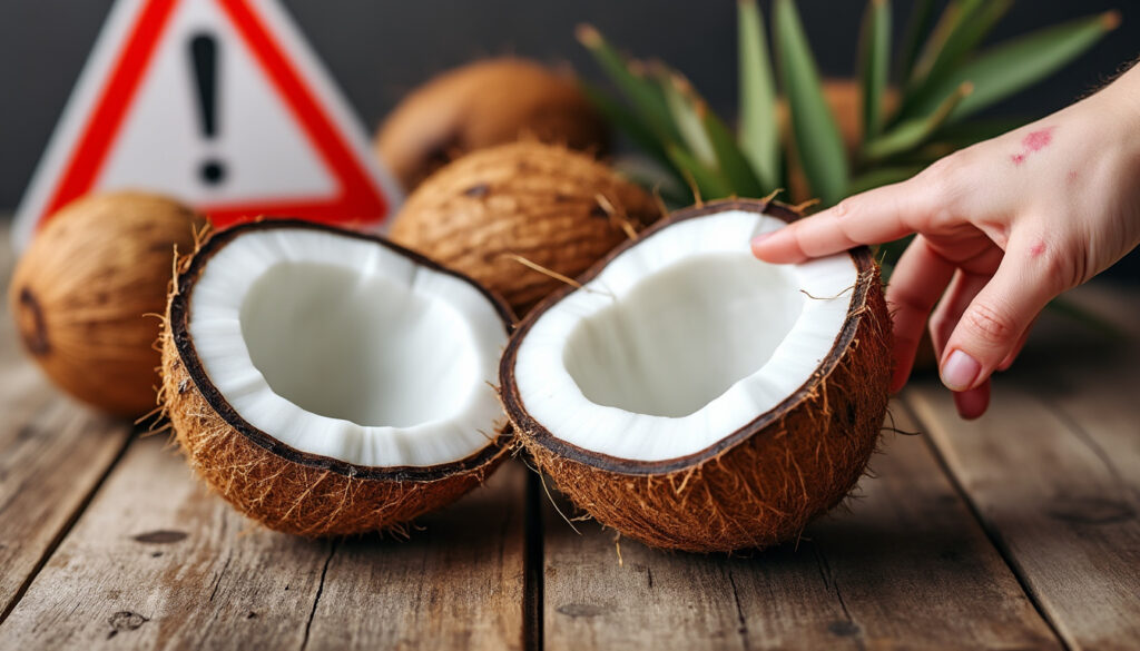 découvrez les effets secondaires de la noix de coco, ses risques potentiels et les précautions à prendre pour une consommation sûre et bénéfique.