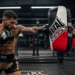 Entrainement pao boxe thai