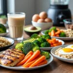 découvrez un menu détaillé et des conseils pratiques pour consommer 4000 calories par jour afin d'optimiser votre prise de masse musculaire de manière saine et efficace.
